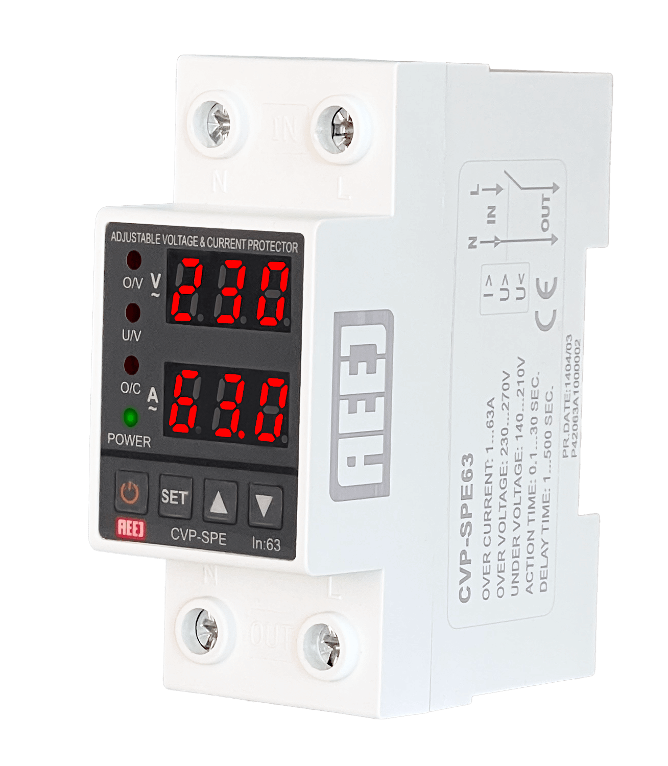 تصویر محافظ ولتاژ جریان مرکزی